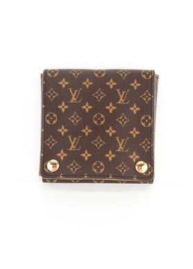 Louis Vuitton Monogram Necklace Jewelry Case