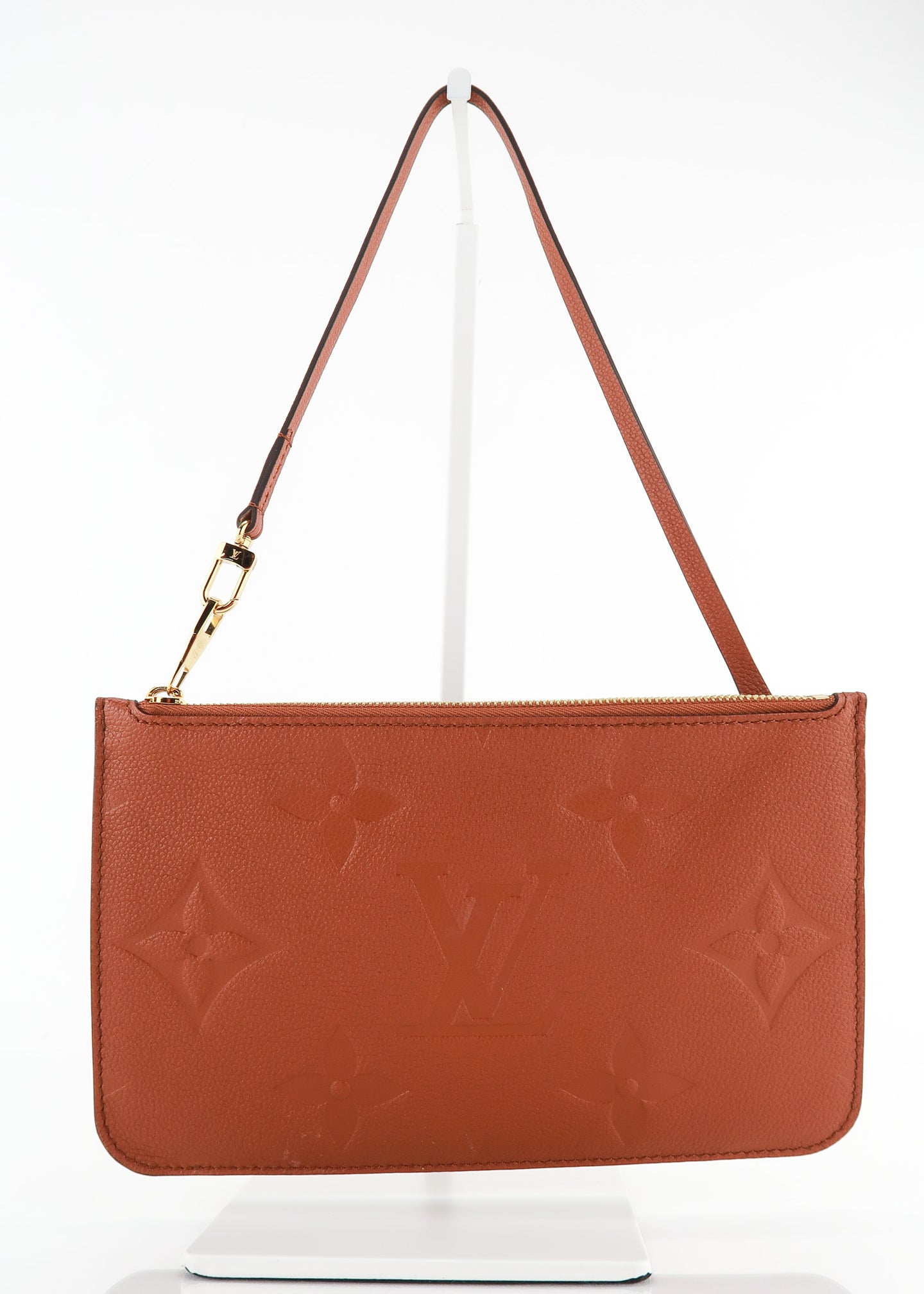 Louis Vuitton Empreinte Neverfull Pochette Cognac