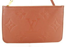 Load image into Gallery viewer, Louis Vuitton Empreinte Neverfull Pochette Cognac