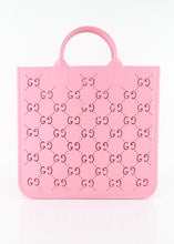 Load image into Gallery viewer, Gucci Rubber Monogram Tote Pink