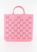 Load image into Gallery viewer, Gucci Rubber Monogram Tote Pink