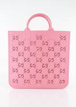 Load image into Gallery viewer, Gucci Rubber Monogram Tote Pink