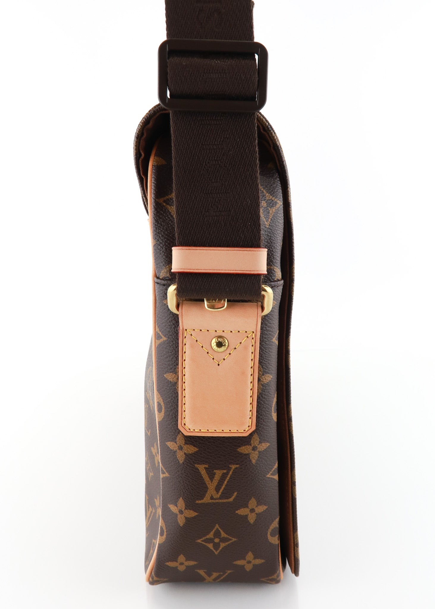Louis Vuitton 100% Canvas Brown Monogram Pochette Valmy One Size