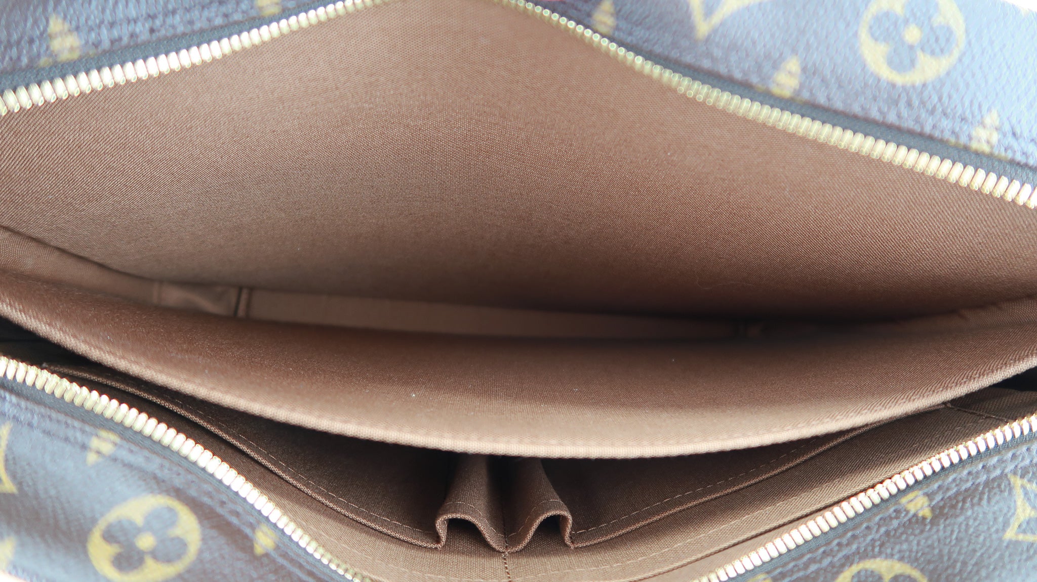 Louis Vuitton Monogram Pochette Valmy - Brown Crossbody Bags