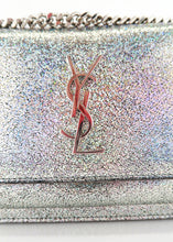 Load image into Gallery viewer, Saint Laurent Halographic Leather Wallet on a Chain