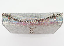 Load image into Gallery viewer, Saint Laurent Halographic Leather Wallet on a Chain