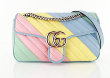 Load image into Gallery viewer, Gucci Marmont Multicolor Pastel Small Flap