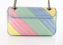 Load image into Gallery viewer, Gucci Marmont Multicolor Pastel Small Flap