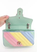 Load image into Gallery viewer, Gucci Marmont Multicolor Pastel Small Flap
