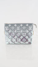 Load image into Gallery viewer, Louis Vuitton Satin Sequin Embroidered Coussin BB Silver