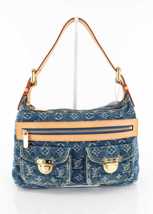 Louis Vuitton Monogram Denim Baggy PM