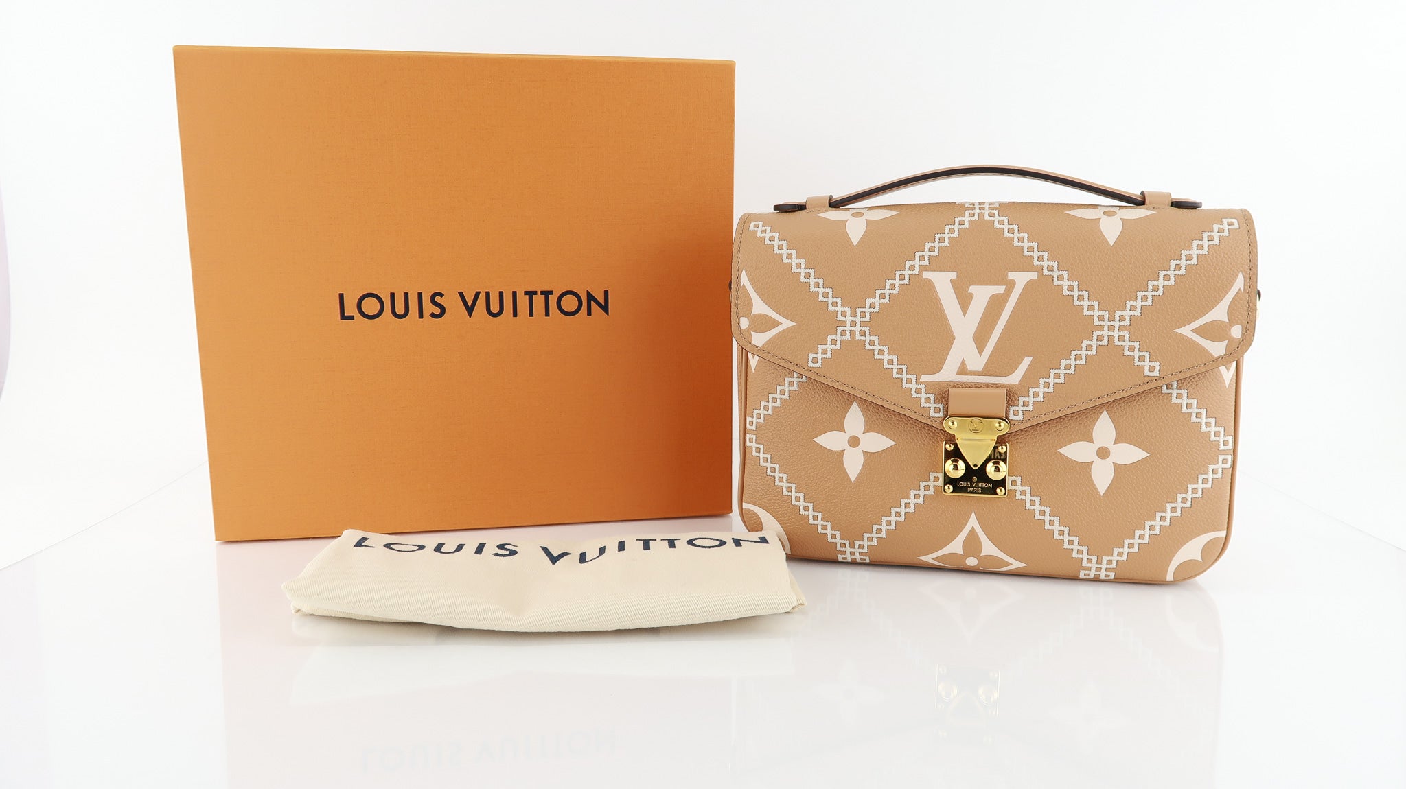Louis Vuitton Pochette metis box and holiday bag