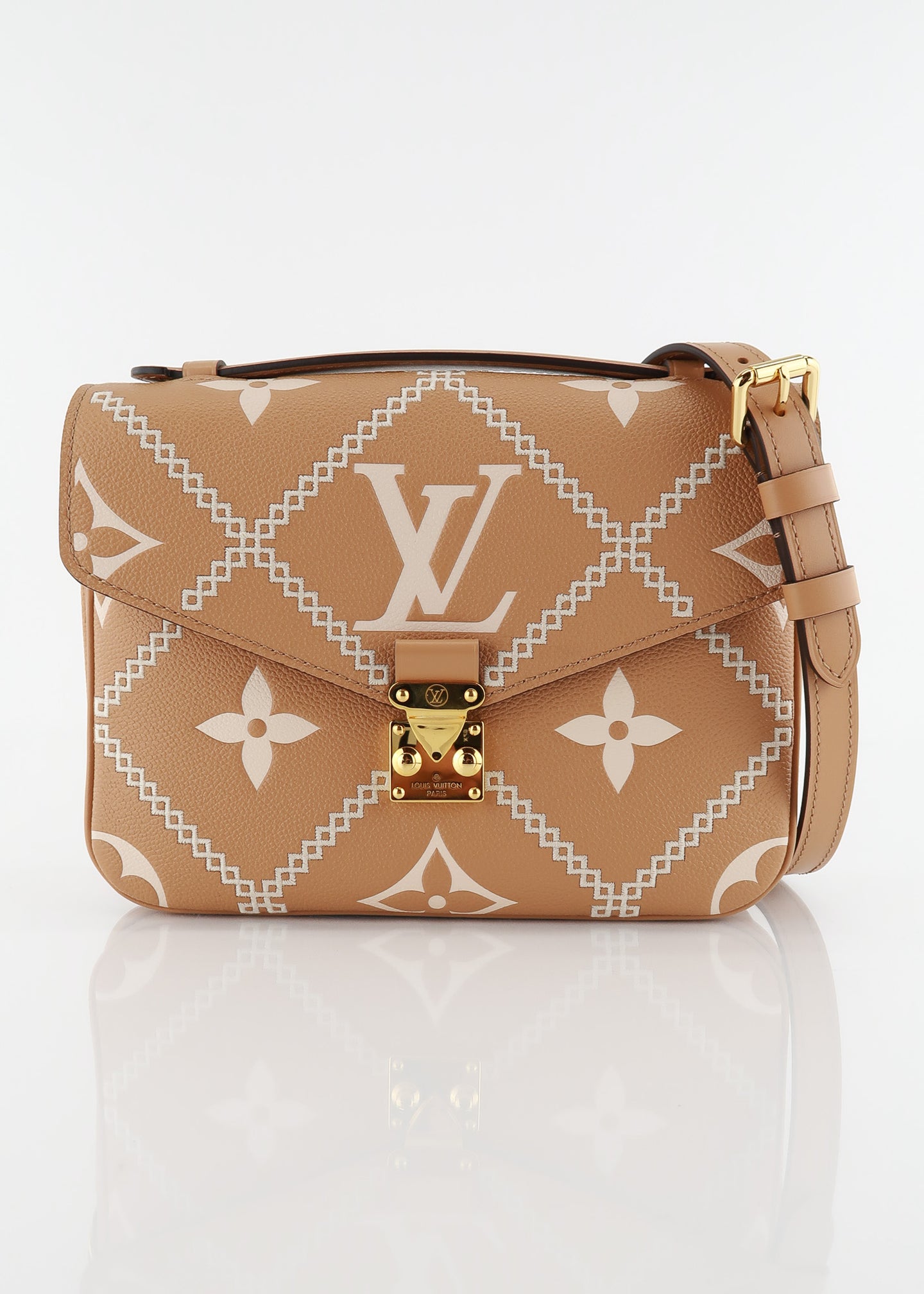 Louis Vuitton - Authenticated Metis Handbag - Leather Brown for Women, Very Good Condition