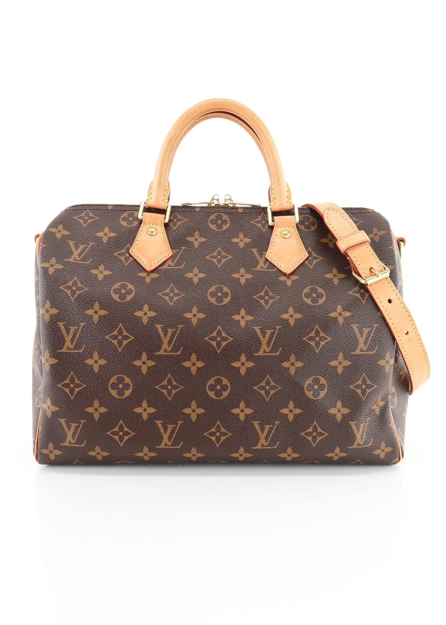 Louis Vuitton Monogram Speedy 30 Bandouliere