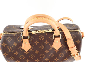 Louis Vuitton Monogram Speedy 30 Bandouliere