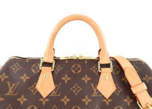 Louis Vuitton Monogram Speedy 30 Bandouliere