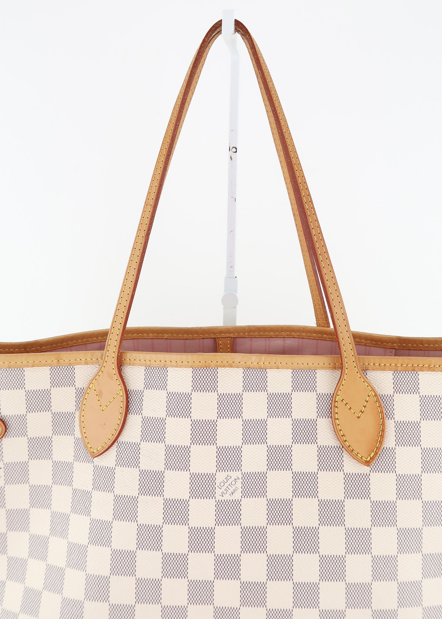 Louis Vuitton Damier Azur Canvas Cosmetic Pouch GM Bag - Yoogi's