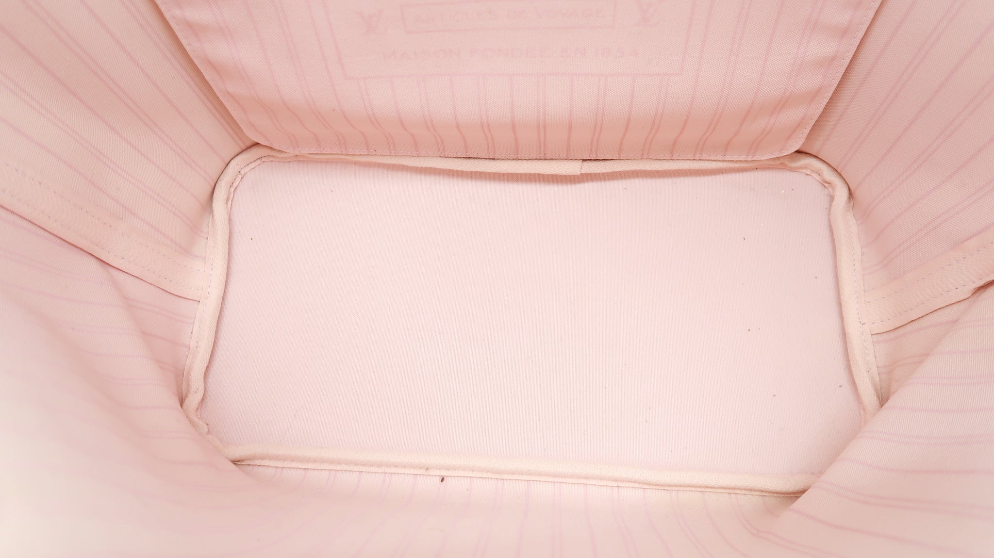 Louis Vuitton Damier Azur Neverfull MM Pink – DAC