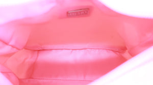 Prada Vintage Nylon Tessuto Pouch Pink