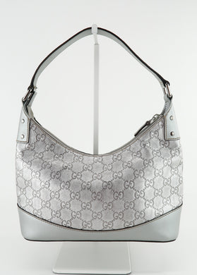 Gucci GUCCISSIMA Monogram Hobo Bag Silver