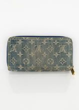Load image into Gallery viewer, Louis Vuitton Monogram Denim Zippy