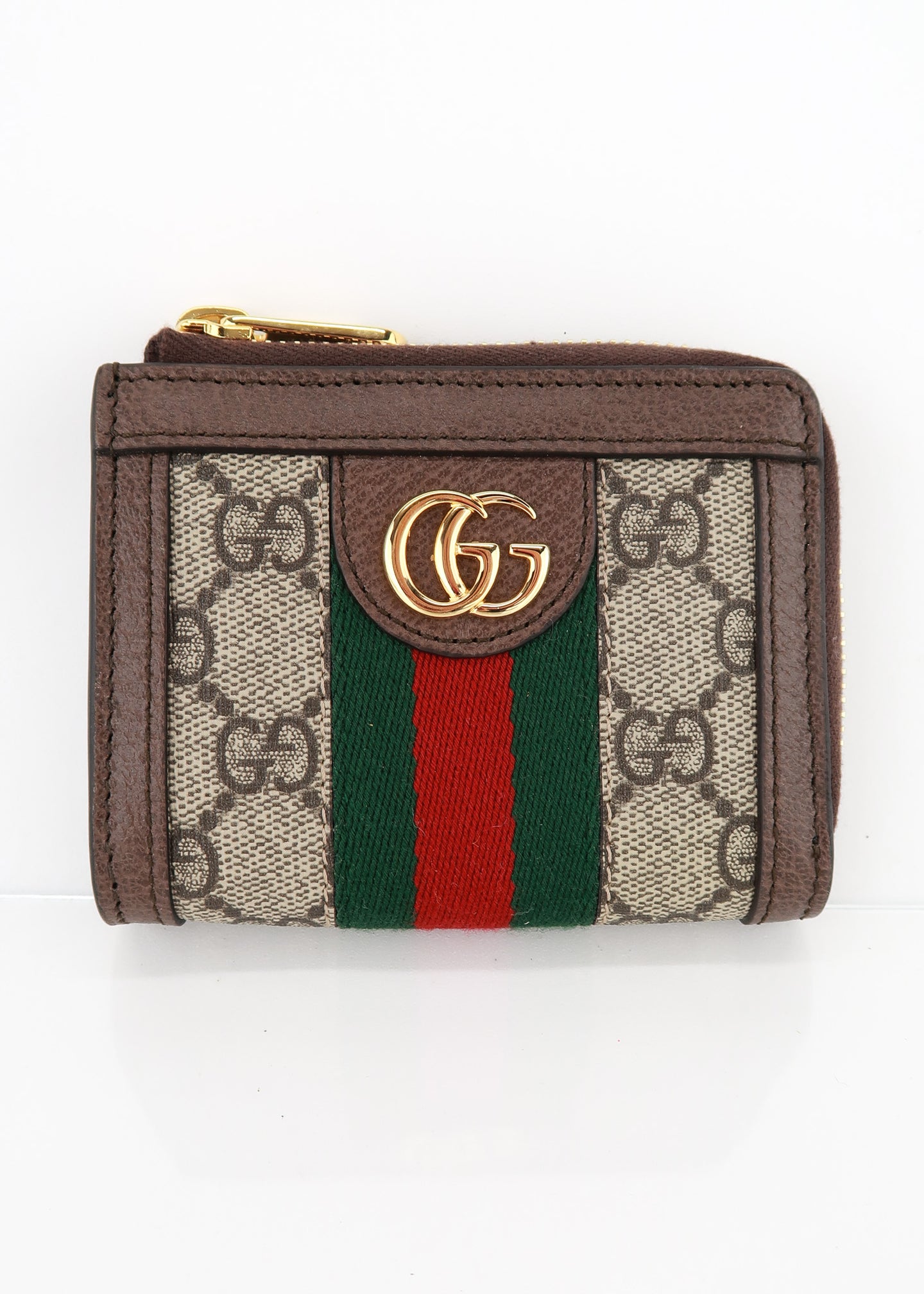 Gucci Ophidia Supreme Canvas Compact Wallet