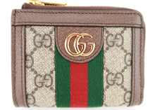 Load image into Gallery viewer, Gucci Ophidia Supreme Canvas Compact Wallet