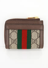 Load image into Gallery viewer, Gucci Ophidia Supreme Canvas Compact Wallet