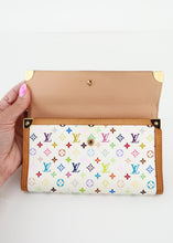 Load image into Gallery viewer, Louis Vuitton Multicolor Monogram Trezor Wallet
