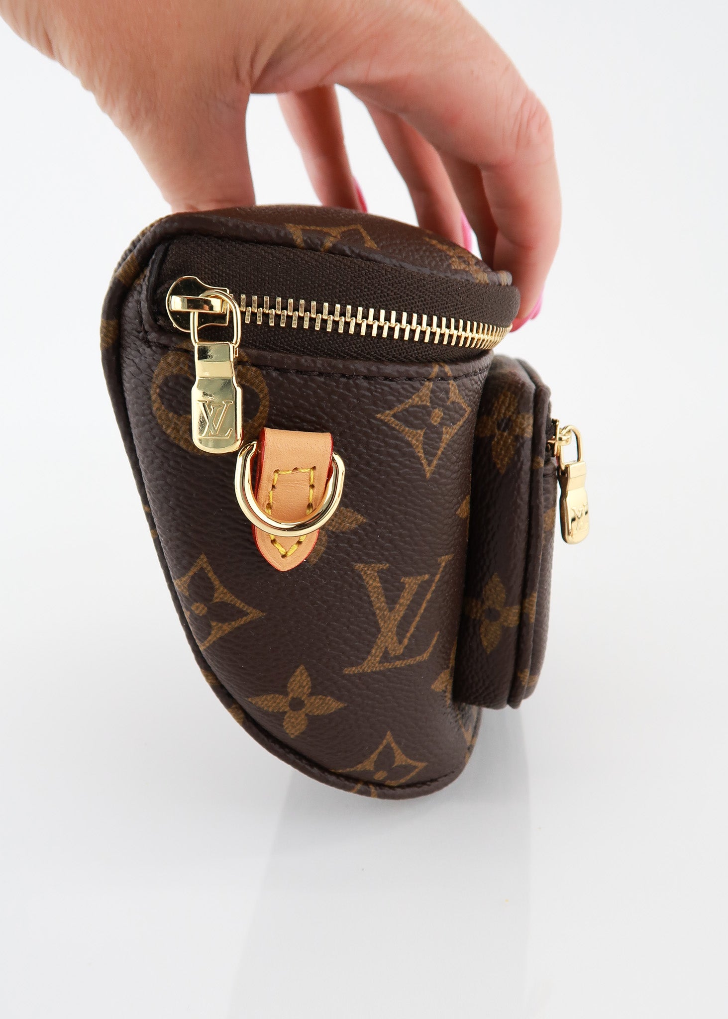 Louis Vuitton Party Shoulder Bag Mini Brown Canvas Monogram for