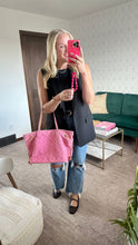 Load image into Gallery viewer, Louis Vuitton Monogram Pink Denim Neverfull MM