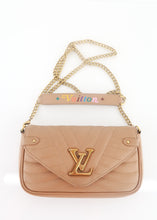 Load image into Gallery viewer, Louis Vuitton New Wave Wallet on Chain Tan