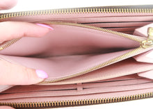 Load image into Gallery viewer, Louis Vuitton Monogram Zippy Wallet Rose Ballerine
