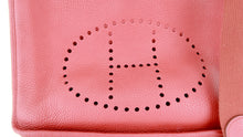 Load image into Gallery viewer, Hermes Evelyne GM Red Clemence Square Q