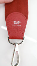 Load image into Gallery viewer, Hermes Evelyne GM Red Clemence Square Q