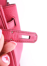 Load image into Gallery viewer, Hermes Chevre HAC Birkin 32 Rose Shocking