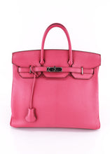 Load image into Gallery viewer, Hermes Chevre HAC Birkin 32 Rose Shocking