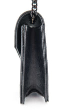 Load image into Gallery viewer, Saint Laurent Cassandra Wallet on Chain Black