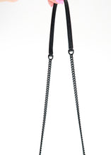 Load image into Gallery viewer, Saint Laurent Cassandra Wallet on Chain Black