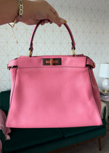 Load image into Gallery viewer, Fendi Medium Peekaboo Bubblegum Pink