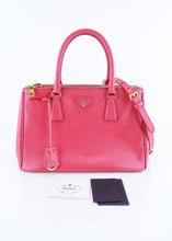Load image into Gallery viewer, Prada Saffiano Executive Medium Dark Pink