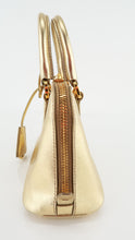 Load image into Gallery viewer, Prada Mini Saffiano 2 Way Shoulder Bag Gold