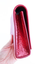 Load image into Gallery viewer, Saint Laurent Calfskin Leather Clutch Pink