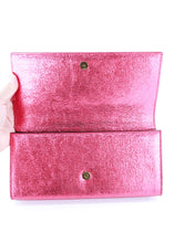 Load image into Gallery viewer, Saint Laurent Calfskin Leather Clutch Pink