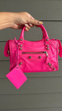 Load image into Gallery viewer, Balenciaga Mini Le City Hot Pink