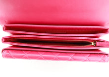 Load image into Gallery viewer, Chanel Lambskin Quilted Small Citizen Dark Pink