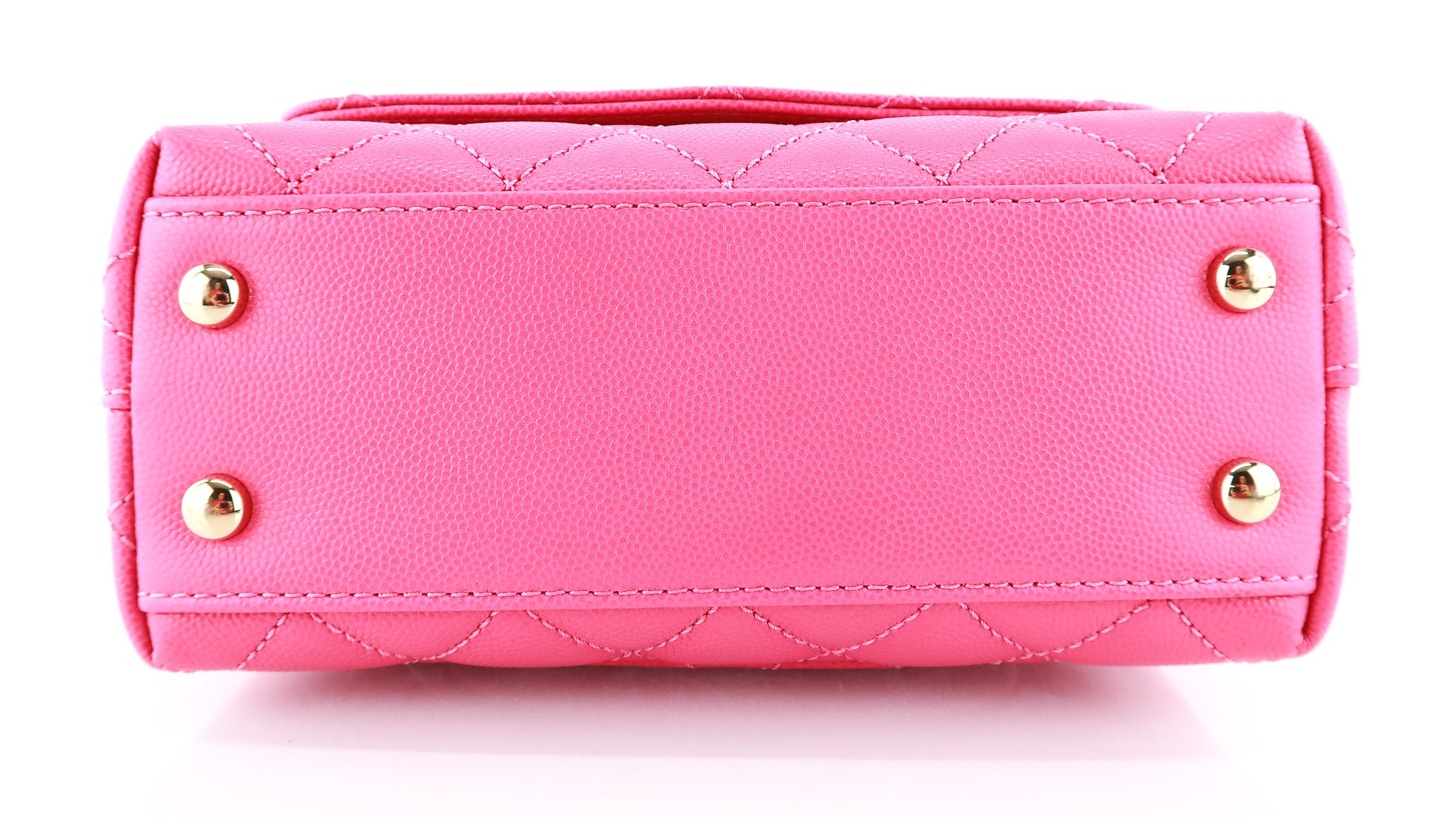 Chanel Caviar Quilted Extra Mini Coco Handle Flap Hot Pink – DAC