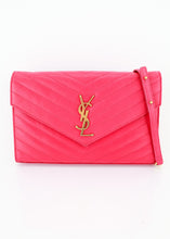 Load image into Gallery viewer, Saint Laurent Wallet on a Chain Pink