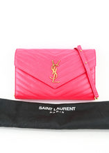 Load image into Gallery viewer, Saint Laurent Wallet on a Chain Pink