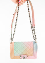 Load image into Gallery viewer, Chanel Caviar Boy Flap Small Cuba Rainbow